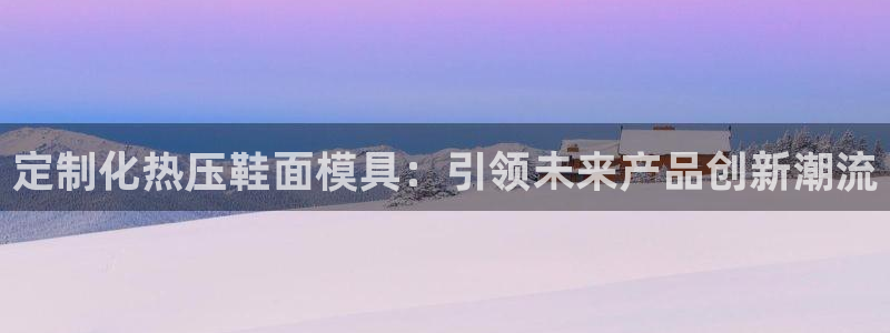 易倍全站：定制化热压鞋面模具：引领未来产品创新潮流