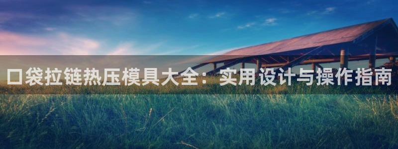 易倍申有用吗:口袋拉链热压模具大全:实用设计与操作指南